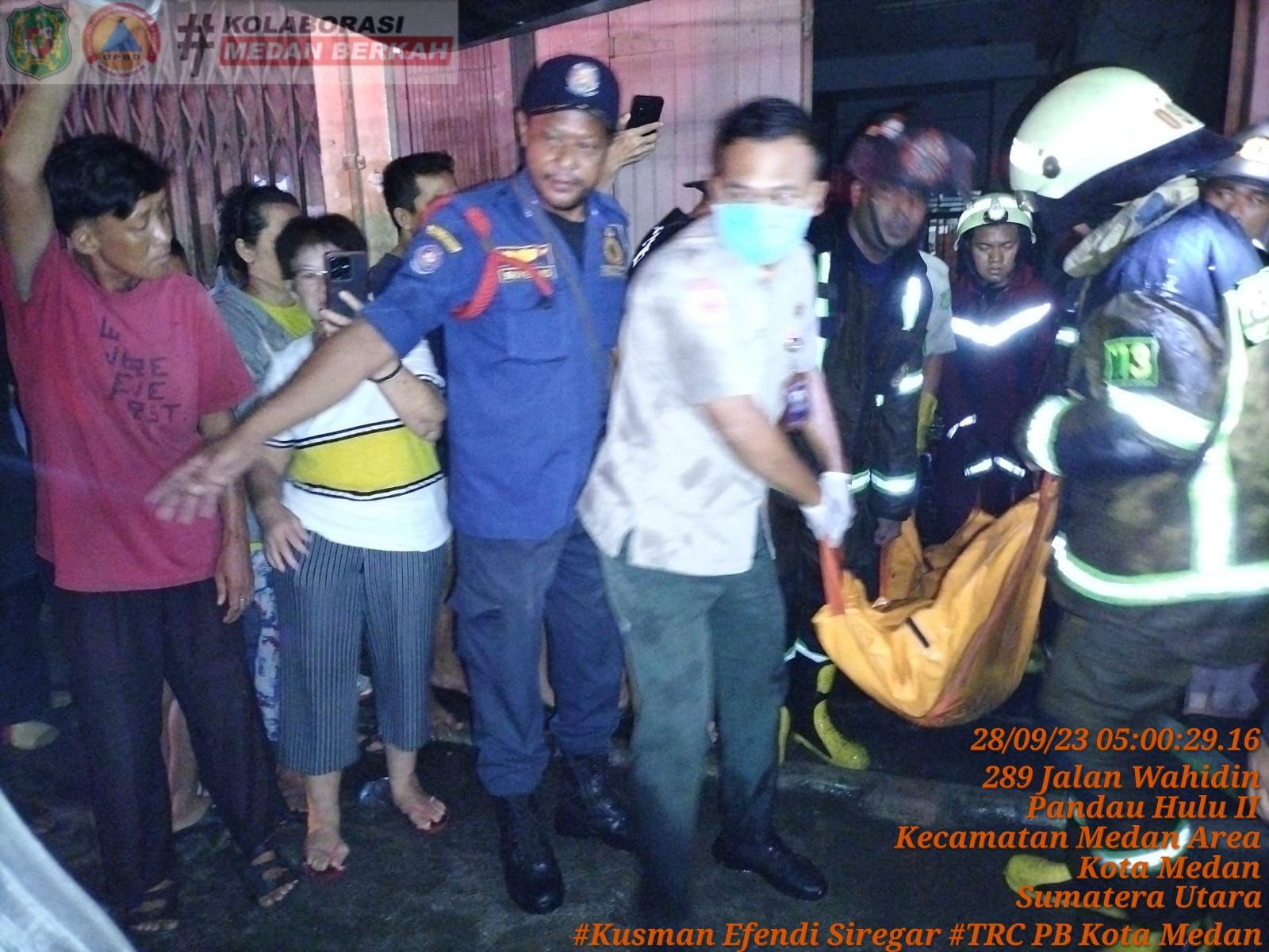 Ruko Terbakar, Satu Korban Tewas Terpanggang
