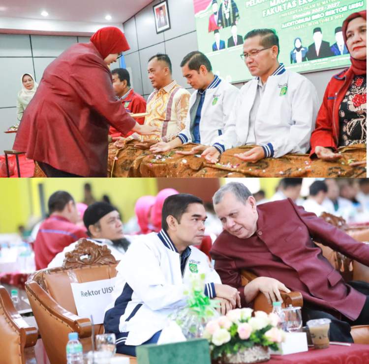 Pelantikan Pengurus IKA MM UISU Periode 2023-2027, Ihwan Ritonga: Tingkatkan Jejaring dan Persatuan Alumni