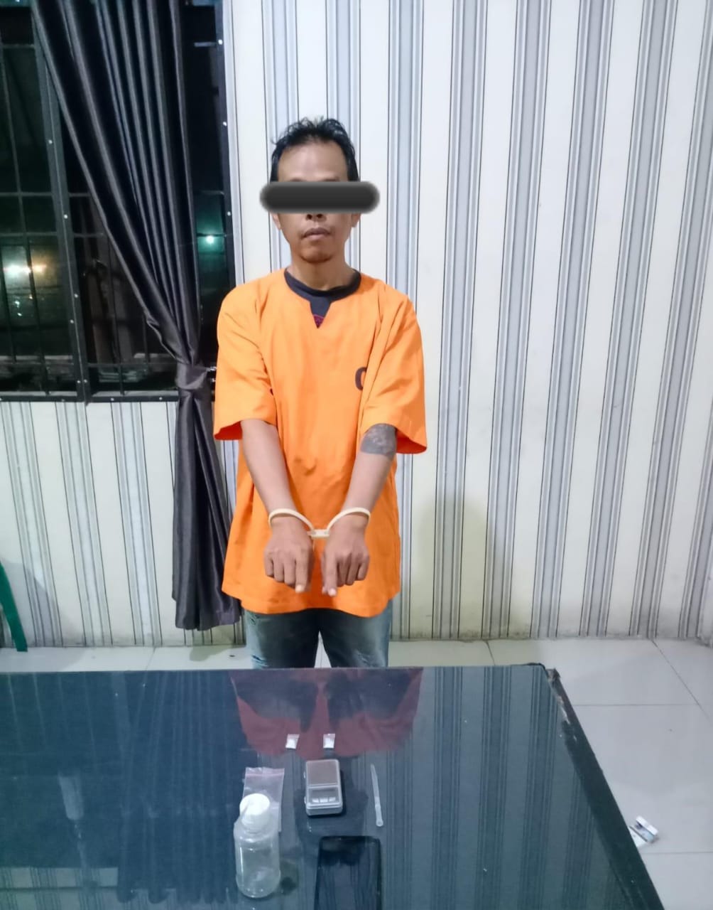 Lagi, Satres Narkoba Polres Tanah Karo Tangkap Pengedar Sabu