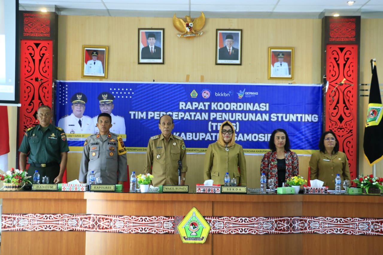 Wabup Samosir Minta TPPS Komitmen Mengakselerasi Percepatan Penurunan Stunting