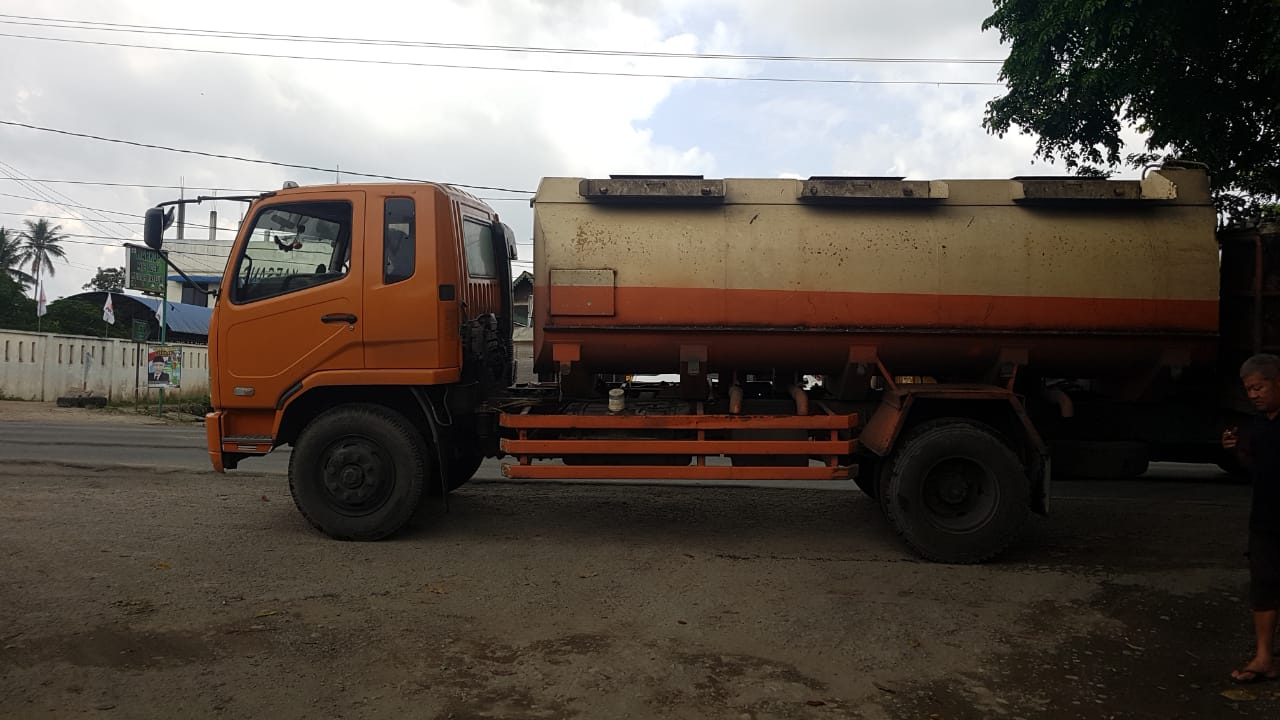 Bawa Muatan Ikan Nila Dari Parapat Menuju Pantai Cermin, Truk Fuso Tangki Raib Tak Ada Kabar