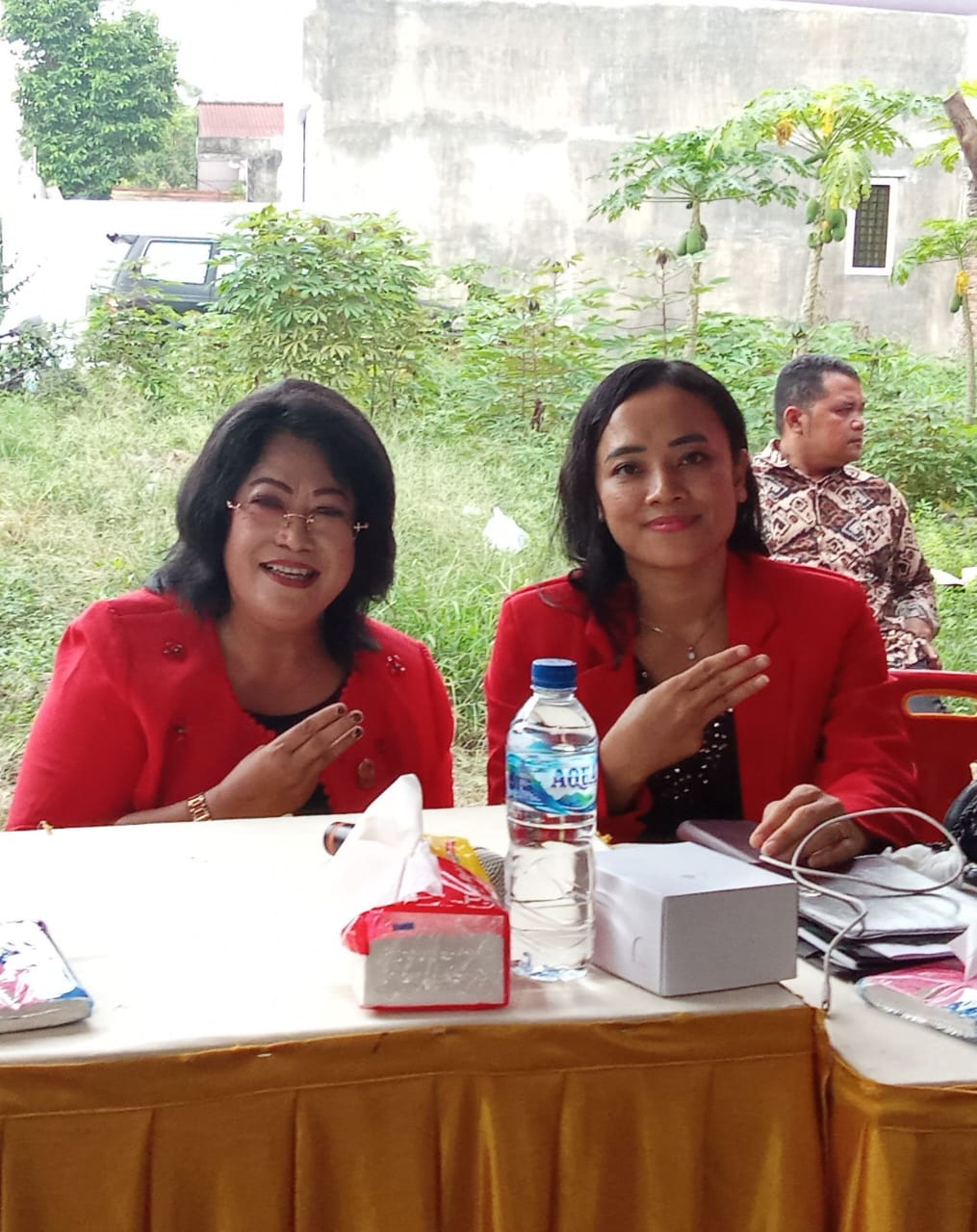 Anggota DPRD SU, Artha Berliana Samosir SH Sosialisasi RANPERDA SU