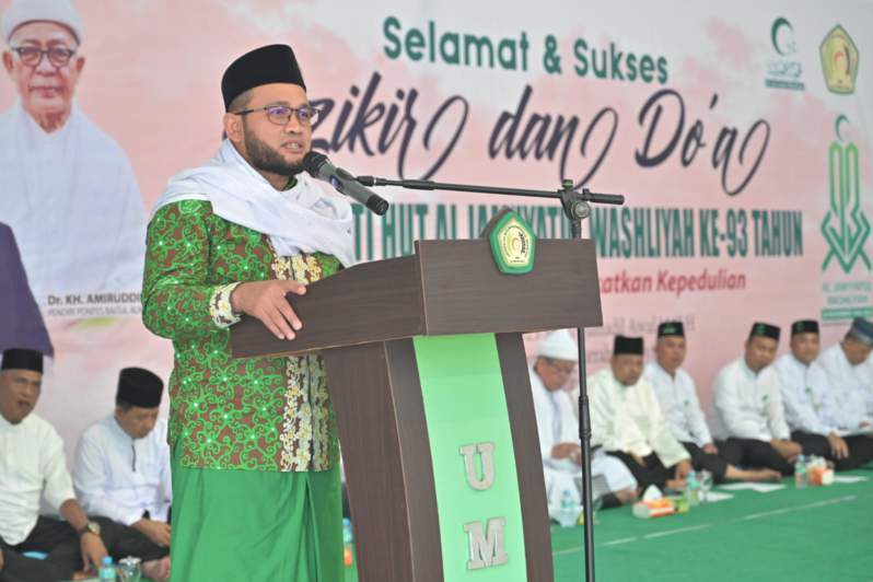 HUT ke-93 Al-Washliyah, Begini Pesan Ketua PW Sumut Dedi Iskandar Batubara