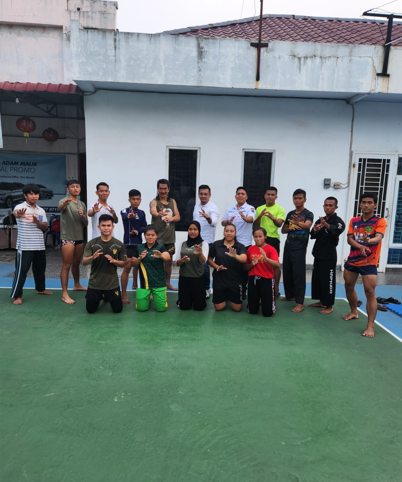 Hapkido Sumut Apresiasi Visitasi Posko PON 2024