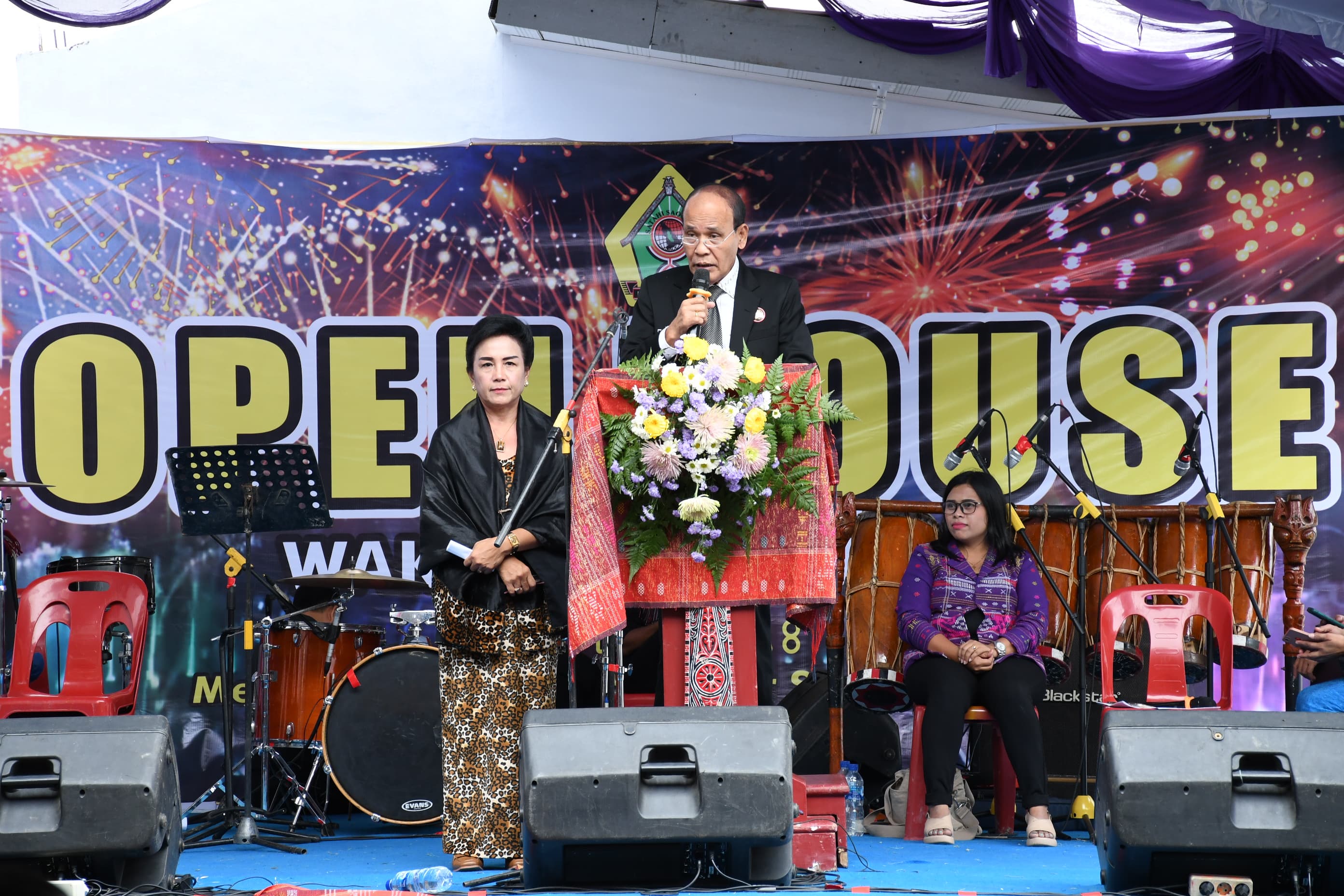 Wabup Samosir Gelar Open House