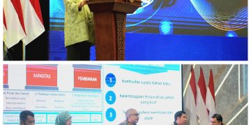 Aida S. Budiman (foto Atas) selaku Deputi Gubernur Bank Indonesia dan para narasumber lainnya, Coki A. Syahwier mewakili ISEI Cabang Medan, Prof. Muh. Firdaus selaku guru besar IPB, Bp. Arief Hartawan selaku Direktur Departeman Regional, Bank Indonesia, Prof. Elisa Julianti selaku Wakil Dekan III Universitas Sumatera Utara, dan Bp. Parlan Sibarani selaku Gapoktan Sri Karya. Prof. Muh. Firdaus dalam Seminar Series Kerangka Kebijakan Publik (KKP) 5.0.