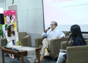 Samanta dan Didiet saling membagikan pengalaman berkarir