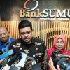 Gubernur Sumut, Bobby Nasution saat sesi wawancara usai Rapat Umum Pemegang Saham (RUPS) Luar Biasa PT. Bank Sumut di Ruang Rapat lantai 3 Kantor Pusat Bank Sumut, Jalan Imam Bonjol, Medan, Selasa (3/6/2025). Foto/Diskominfo Sumut