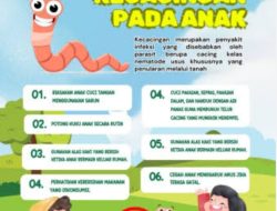 Januari – Juni 2025, 114 Kasus Kecacingan di Medan