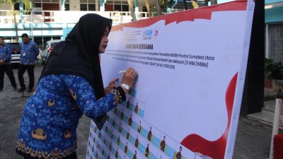 Penandatanganan Komitmen Bersama Zona Integritas, Langkah Perwakilan BKKBN Sumut Menuju WBK
