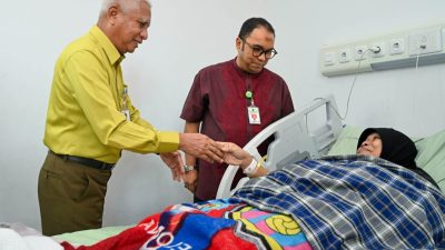 Wagubsu Kunjungi RS Haji, Pastikan Pelayanan Berjalan dengan Baik