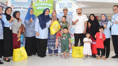 Temani Pemudik di Stasiun KA Medan, BKKBN Sumut Hadirkan Layanan Kesehatan dan Konseling
