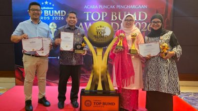 RSU Haji Medan Raih Golden Trophy dan BLUD Bintang 5 di TOP BUMD Awards 2026