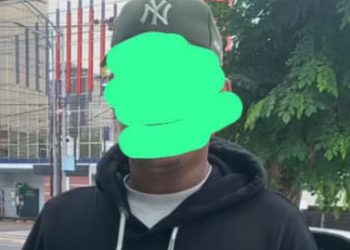 Wajah terduga pelaku pencurian motor wanita pengemudi ojol terekam CCTV